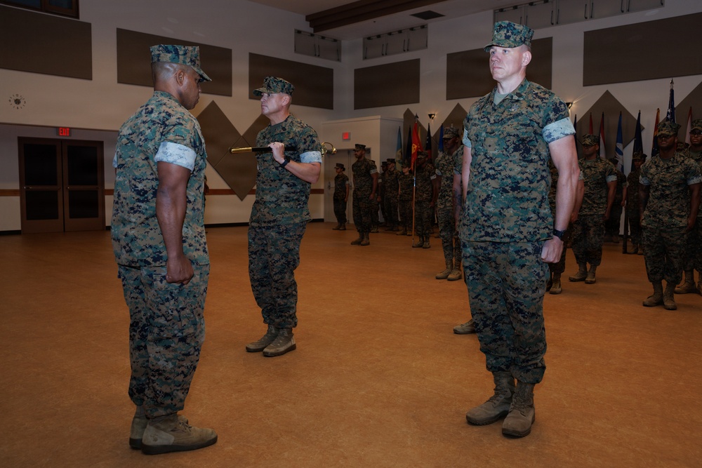 MCIPAC H&amp;S Bn SgtMaj Relief and Appointment