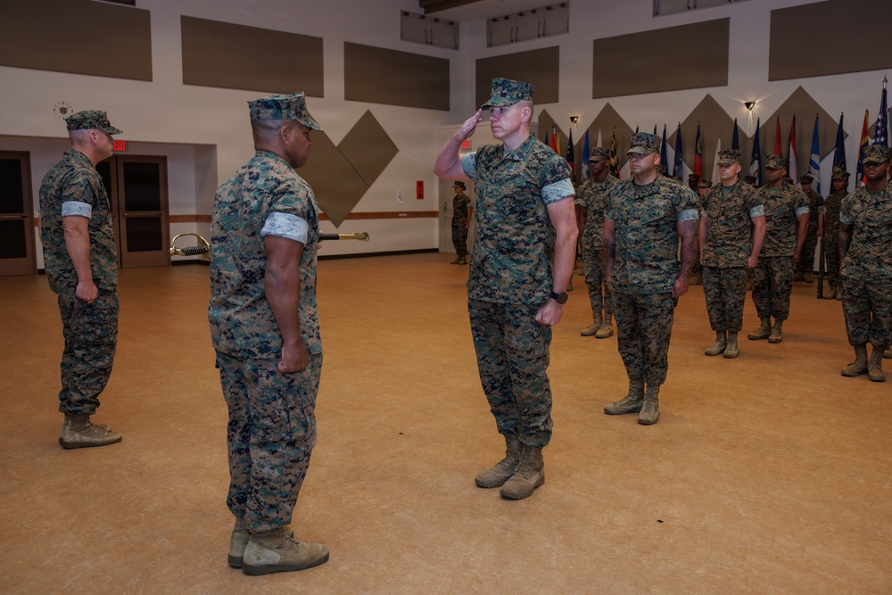 MCIPAC H&amp;amp;S Bn SgtMaj Relief and Appointment