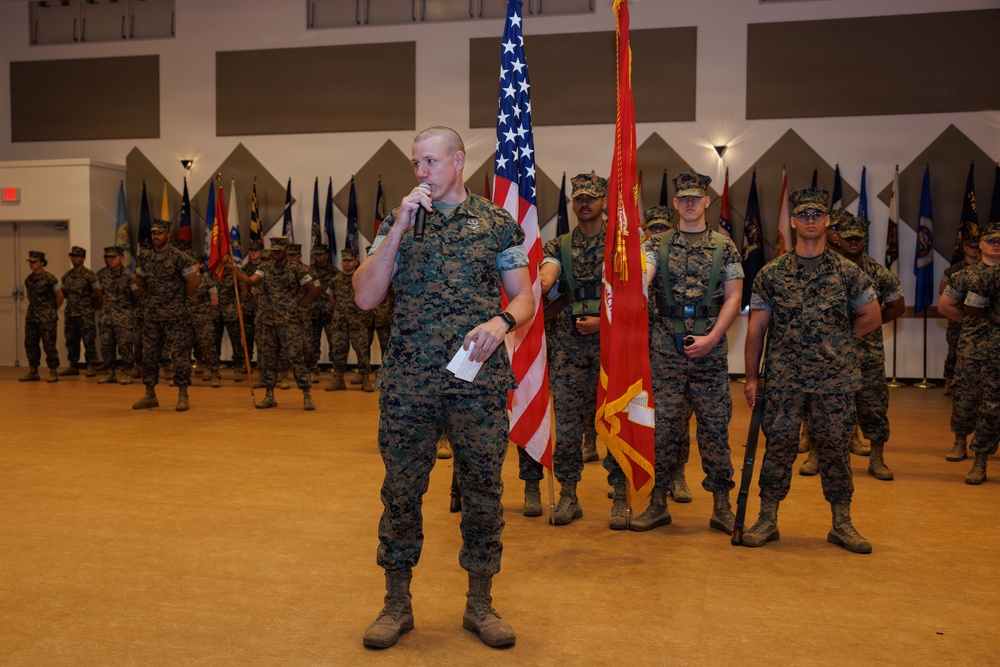 MCIPAC H&amp;S Bn SgtMaj Relief and Appointment