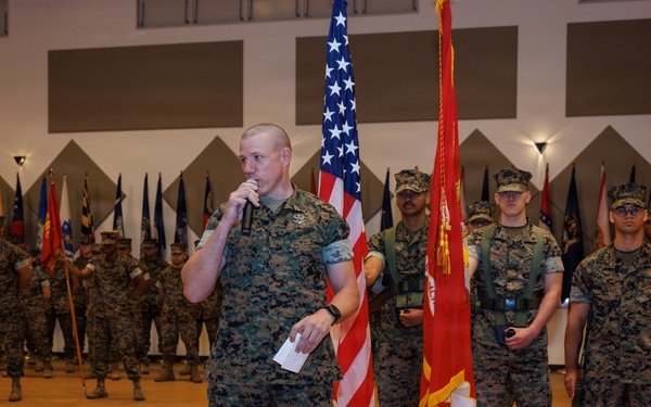 MCIPAC H&amp;S Bn SgtMaj Relief and Appointment