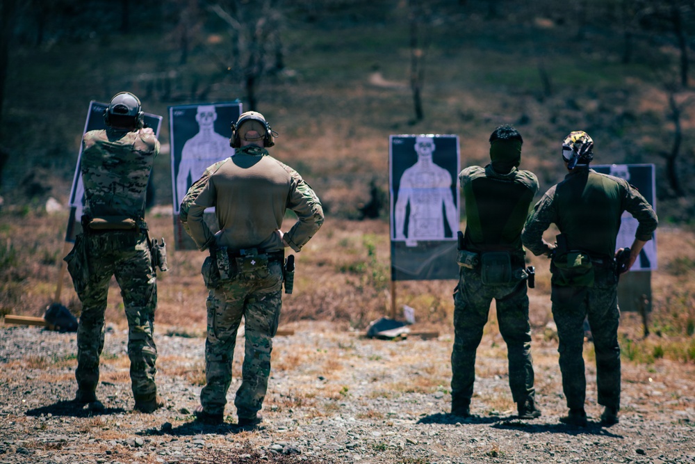 Balikatan 2026: Green Berets and Philippine Special Operators conduct pistol range