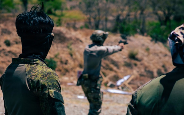 Balikatan 2026: Green Berets and Philippine Special Operators conduct pistol range