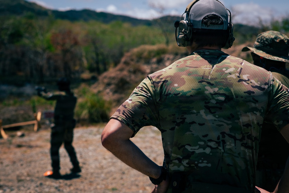 Balikatan 2026: Green Berets and Philippine Special Operators conduct pistol range
