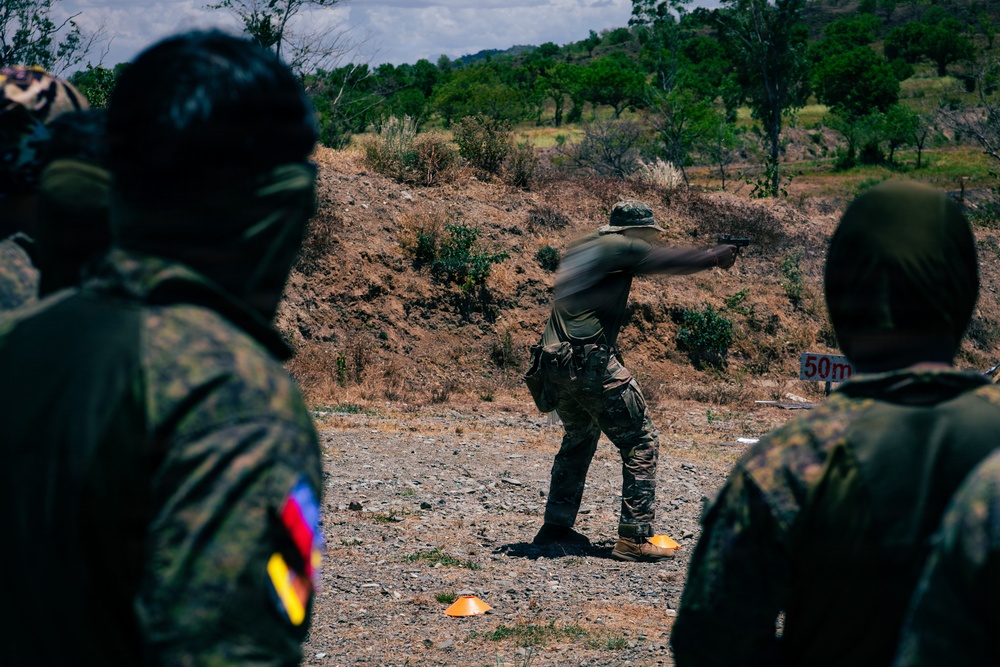 Balikatan 2026: Green Berets and Philippine Special Operators conduct pistol range