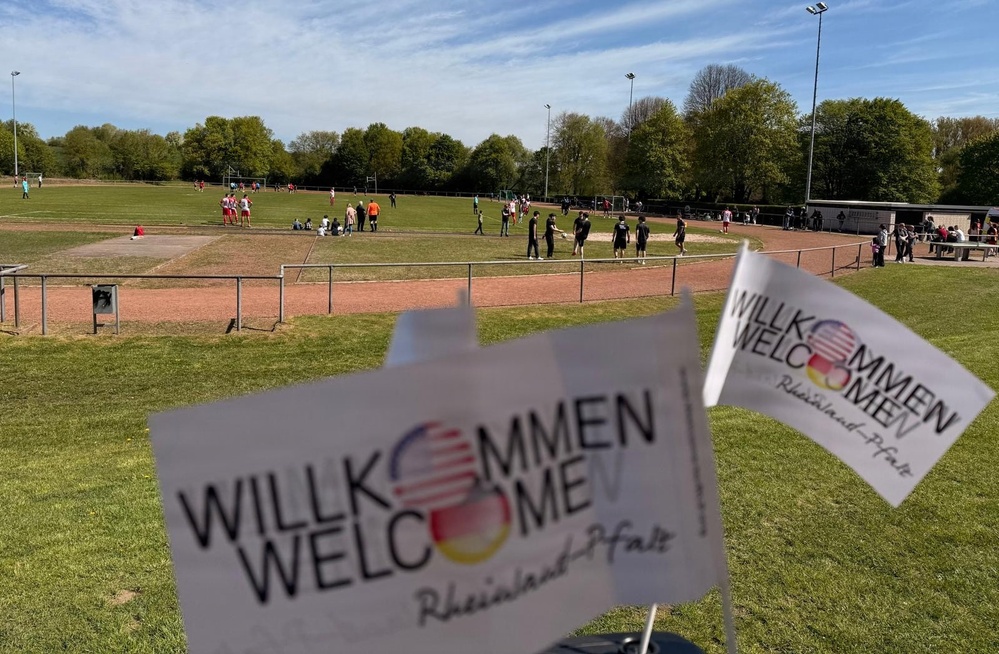 USAG Rheinland-Pfalz forges bonds on the pitch at Spring Cup