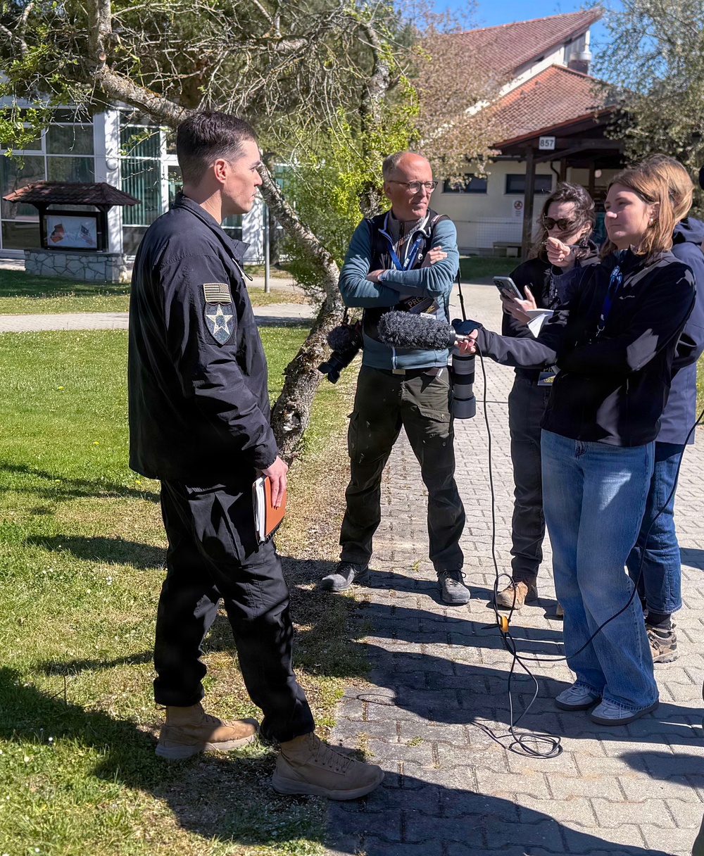 JMRC Hosts Media Day during exercise Combined Resolve 26-07