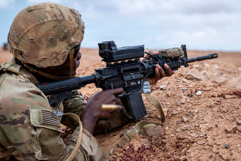 US Soldiers conduct autonomous tactical vehicle live-fire exercise, advancing unmanned innovation during African Lion 26