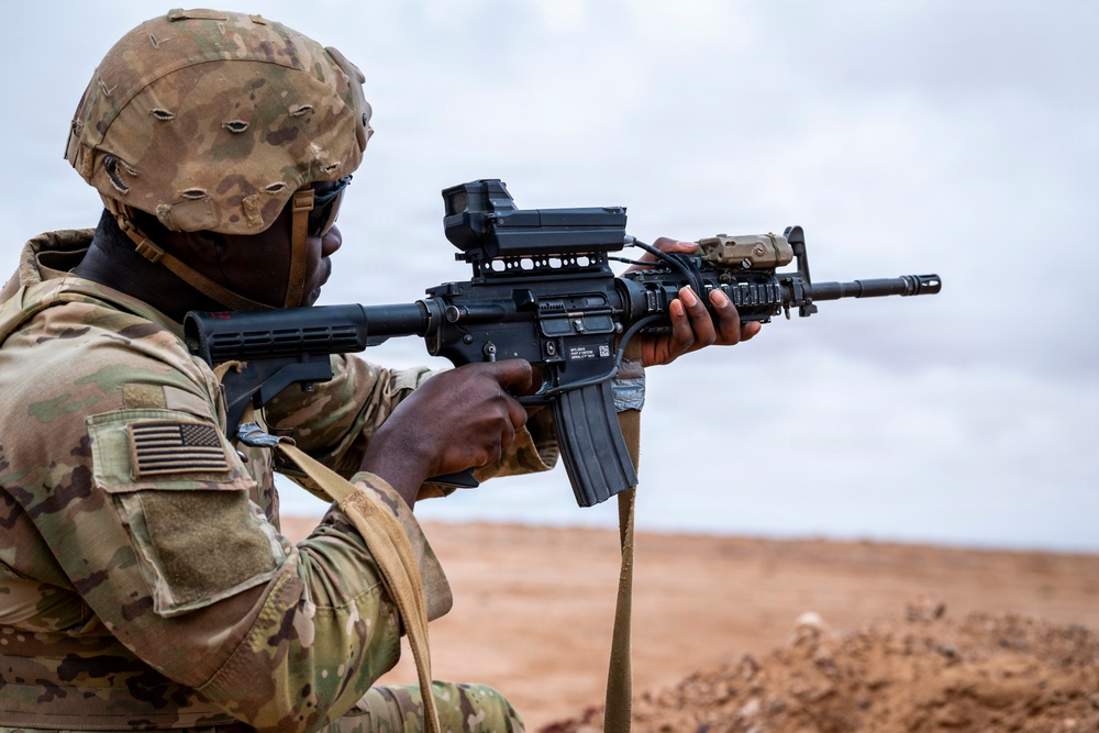 US Soldiers conduct autonomous tactical vehicle live-fire exercise, advancing unmanned innovation during African Lion 26