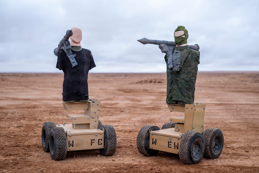 US Soldiers conduct autonomous tactical vehicle live-fire exercise, advancing unmanned innovation during African Lion 26