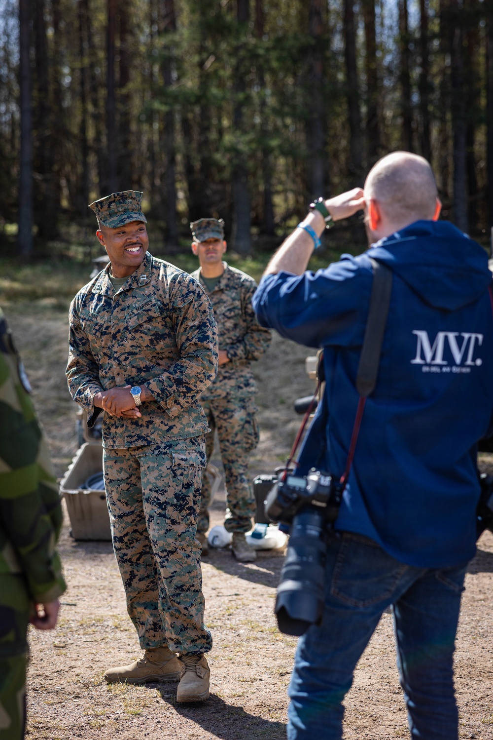 U.S. Marines showcase unit capabilities to Allied partners and Swedish media