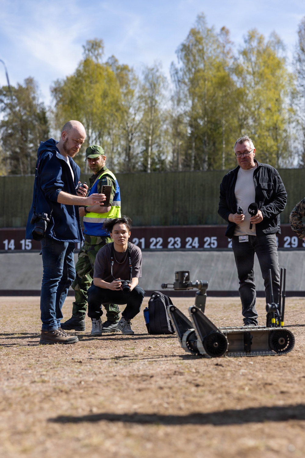 U.S. Marines showcase unit capabilities to Allied partners and Swedish media