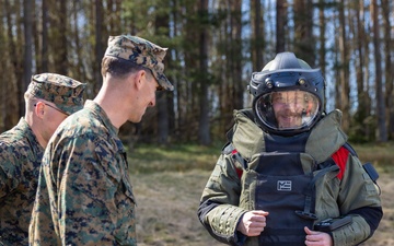 U.S. Marines showcase unit capabilities to Allied partners and Swedish media