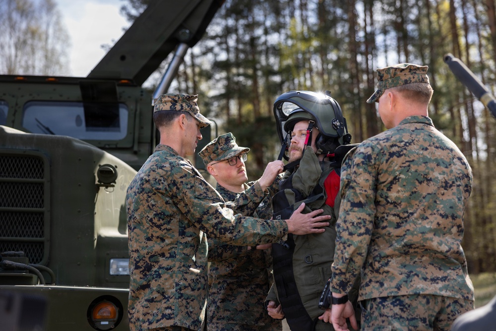 U.S. Marines showcase unit capabilities to Allied partners and Swedish media