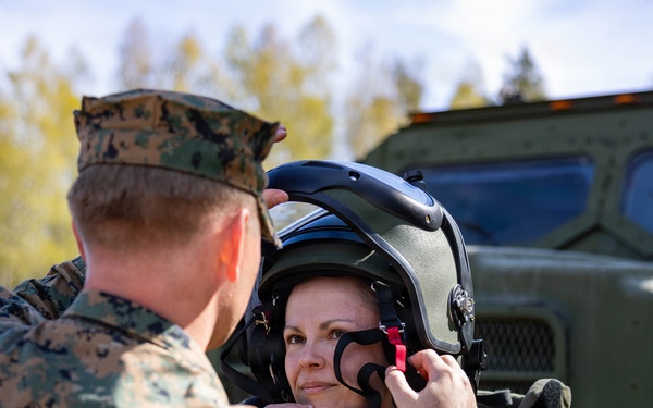 U.S. Marines showcase unit capabilities to Allied partners and Swedish media