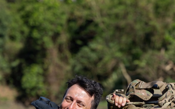 Balikatan 2026: U.S Soldiers,Armed Forces of the Philippines Special Forces soldiers ruck rafting in jungle school