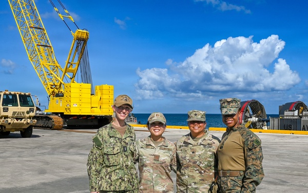 LCACs’ 62, 52 arrives in Saipan bearing Army vehicles for Typhoon Sinlaku response