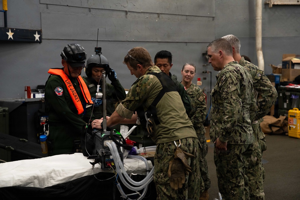 Balikatan 2026: Task Force Ashland participates in a casualty evacuation exercise with JMSDF