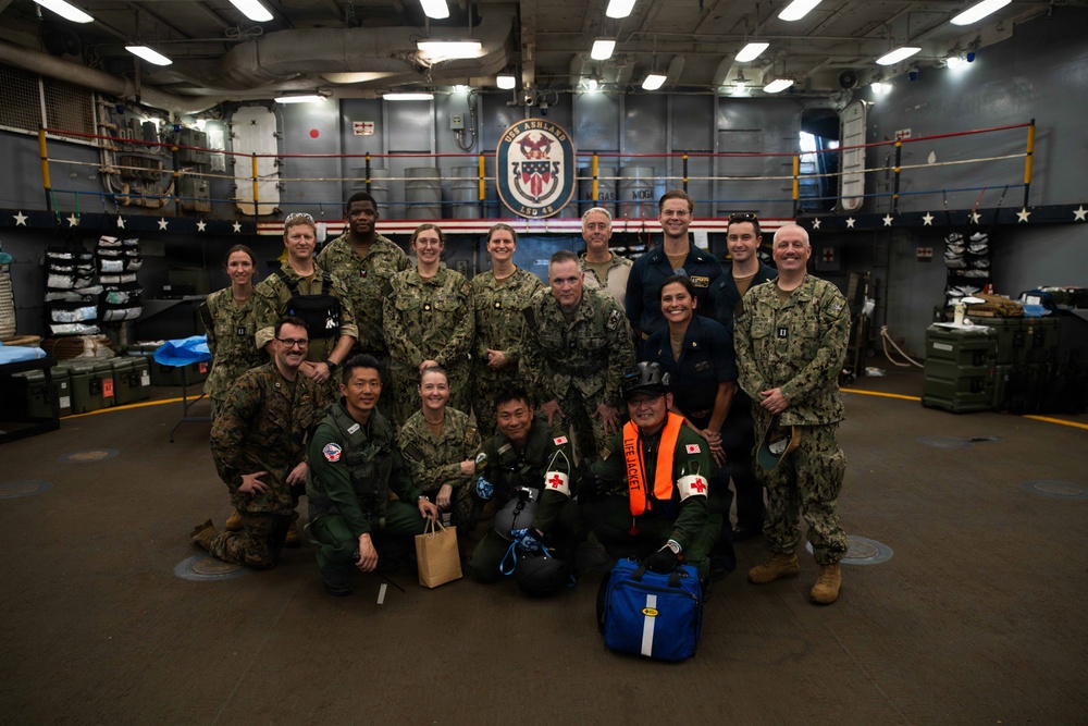 Balikatan 2026: Task Force Ashland participates in a casualty evacuation exercise with JMSDF