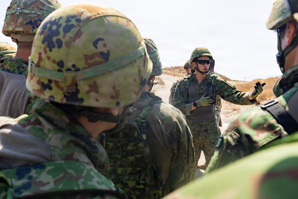 Balikatan 2026: 25th Infantry Division, Japanese Ground Self-Defense Force Recon Battle Positions