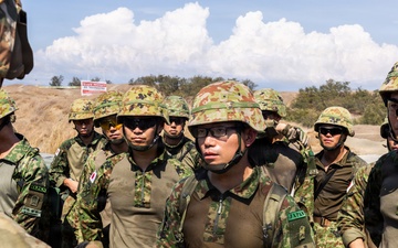 Balikatan 2026: 25th Infantry Division, Japanese Ground Self-Defense Force Recon Battle Positions