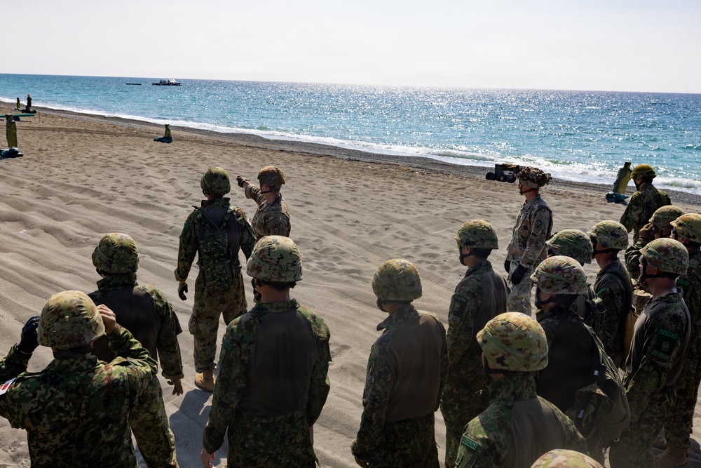 Balikatan 2026: 25th Infantry Division, Japanese Ground Self-Defense Force Recon Battle Positions