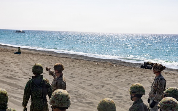 Balikatan 2026: 25th Infantry Division, Japanese Ground Self-Defense Force Recon Battle Positions