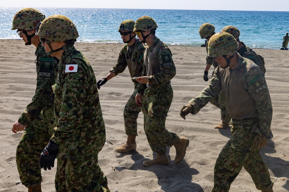 Balikatan 2026: 25th Infantry Division, Japanese Ground Self-Defense Force Recon Battle Positions
