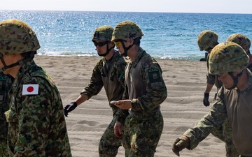 Balikatan 2026: 25th Infantry Division, Japanese Ground Self-Defense Force Recon Battle Positions