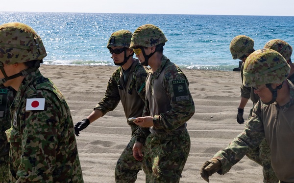 Balikatan 2026: 25th Infantry Division, Japanese Ground Self-Defense Force Recon Battle Positions