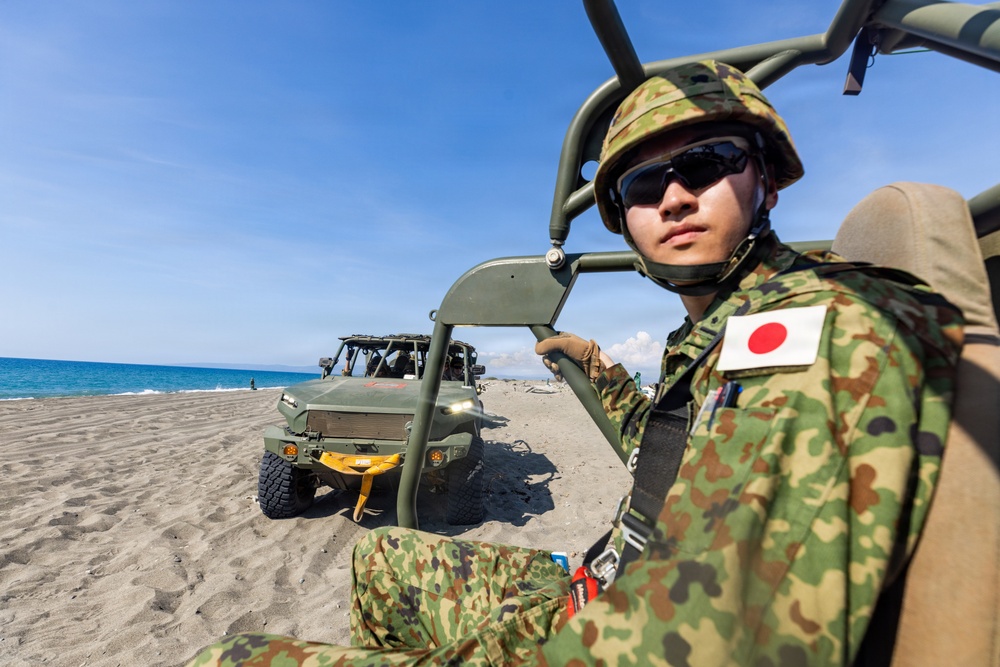 Balikatan 2026: 25th Infantry Division, Japanese Ground Self-Defense Force Recon Battle Positions