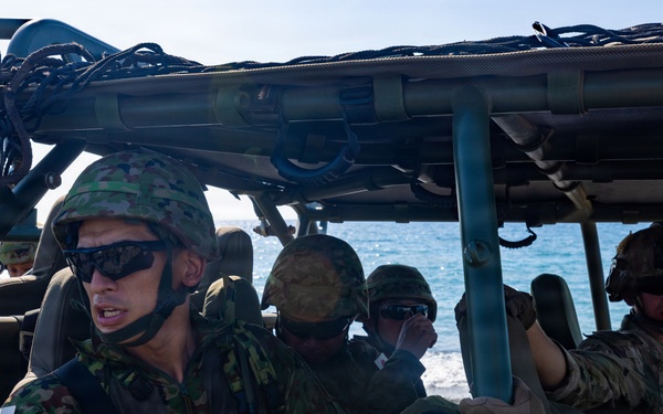 Balikatan 2026: 25th Infantry Division, Japanese Ground Self-Defense Force Recon Battle Positions