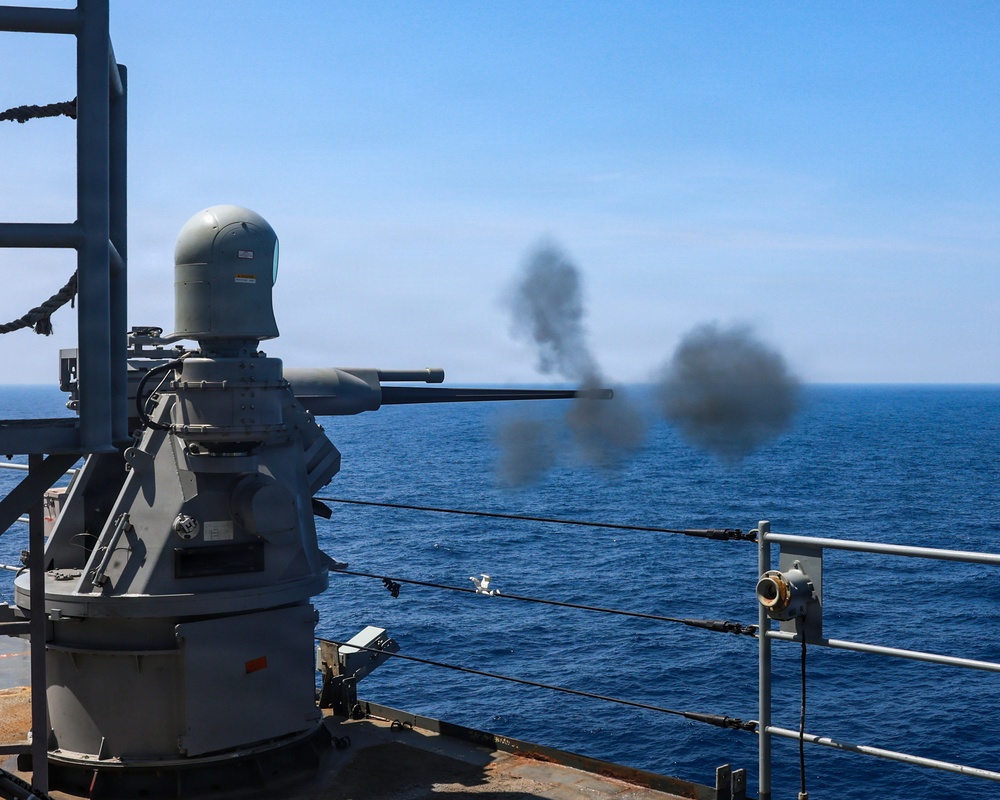Balikatan 2026: USS Ashland gunnery exercise