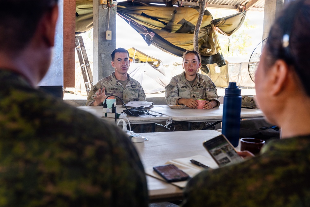 Balikatan 2026: 25th Infantry Division and Armed Forces of the Philippines Medics Discuss and Share Capabilities