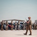 Refueling Squadron performs FOD walk and alarm drills
