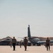 Refueling Squadron performs FOD walk and alarm drills