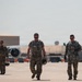Refueling Squadron performs FOD walk and alarm drills