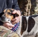 U.S. Soldiers of the NATO Forward Land Forces Battle Group-Poland award Chico the dog