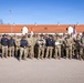 U.S. Soldiers of the NATO Forward Land Forces Battle Group-Poland award Chico the dog