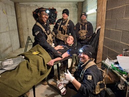 Blood Transfusion on a Casualty