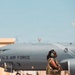 Refueling Squadron performs FOD walk and alarm drills