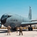 Refueling Squadron performs FOD walk and alarm drills