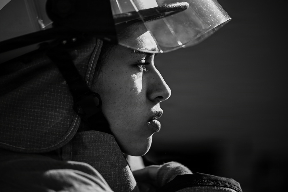 Through the smoke: 52nd CES live-burn training