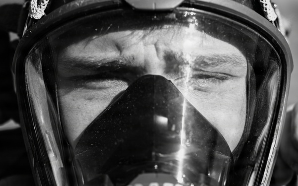 Through the smoke: 52nd CES live-burn training