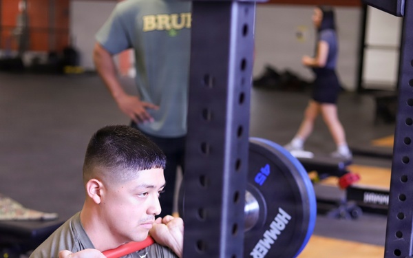 Lifting weights, lifting morale