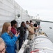Oscar Smith High School Students tour USNS Point Loma