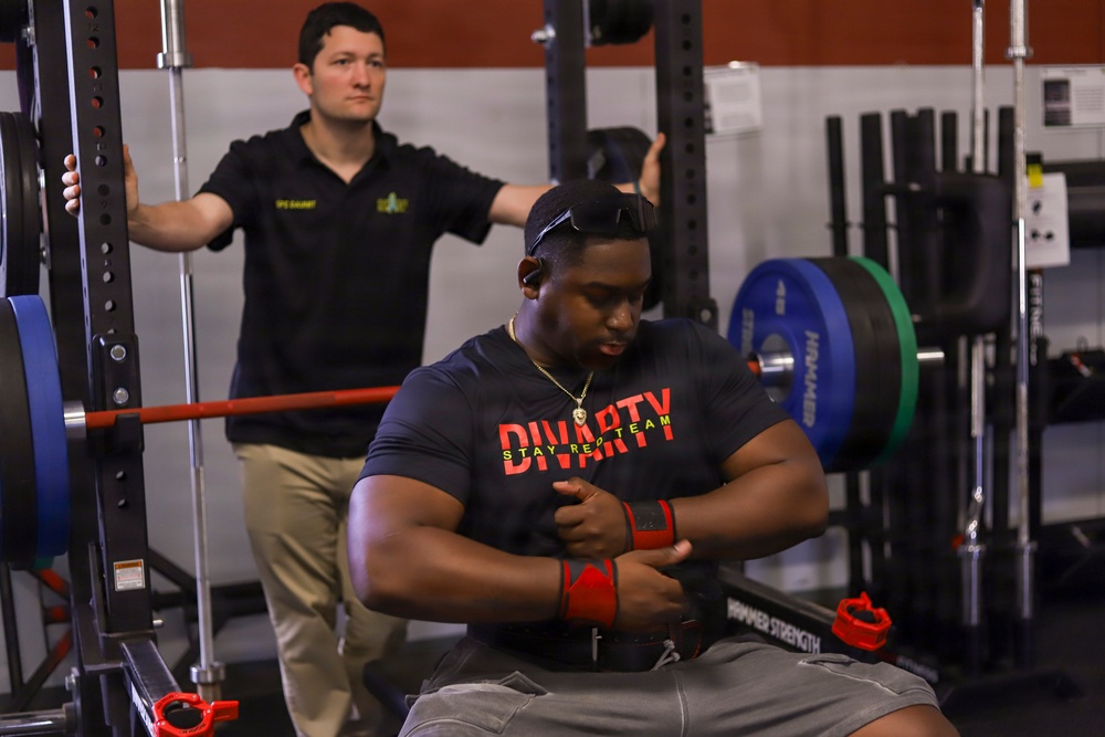 Lifting weights, lifting morale