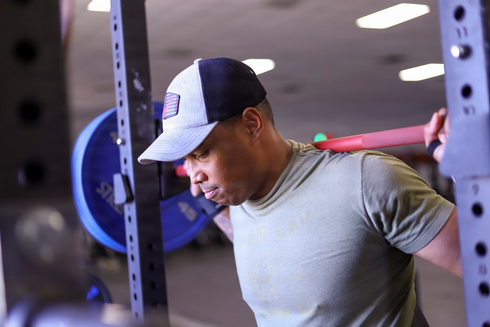 Lifting weights, lifting morale