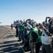 President of the Republic of Argentina and Argentine Distinguished Visitors Tour USS Nimitz