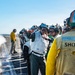 President of the Republic of Argentina and Argentine Distinguished Visitors Tour USS Nimitz