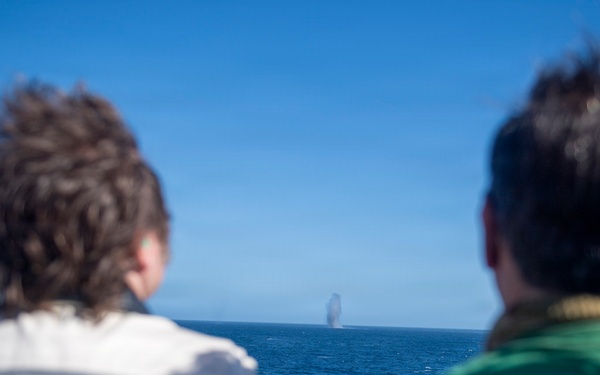 President of the Republic of Argentina and Argentine Distinguished Visitors Tour USS Nimitz